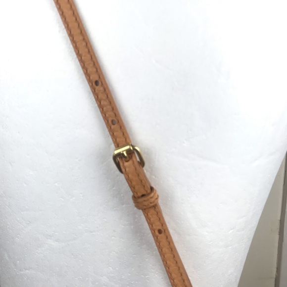 Bimba Y Lola Tan Leather Small Handbag Satchel - Picture 11 of 15